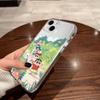 Drop-Proof Full-Coverage Phone Case for iPhone 11/12/13/14, Crayon Shin-chan Design, Apple 16 Pro Max
