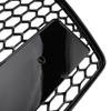 RS Style Front Honeycomb Grill Grille Fit TT TTS 2006-2014 Gloss Black