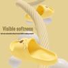 EVA Cartoon Non-Slip Slippers for Parents and Kids - Cute Indoor Bathing Footwear for Men and Women, Perfect for Summer