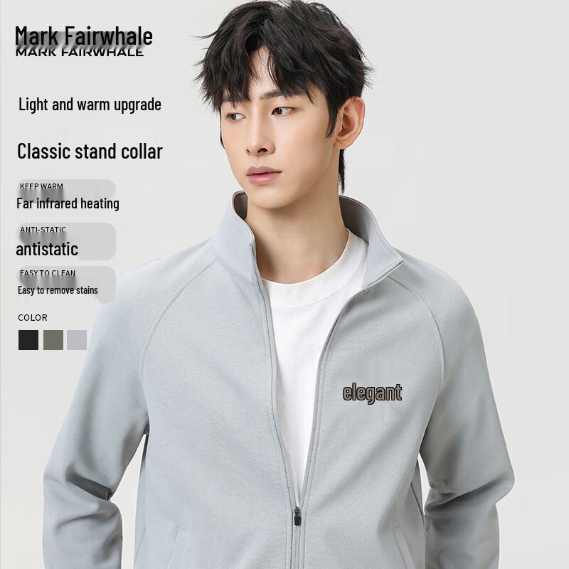 

Мужская антистатическая повседневная куртка с воротником-стойкой Mark Fairwhale 4XL