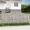Arched Gabion Basket 400x30x160/180 Cm Galvanized Iron