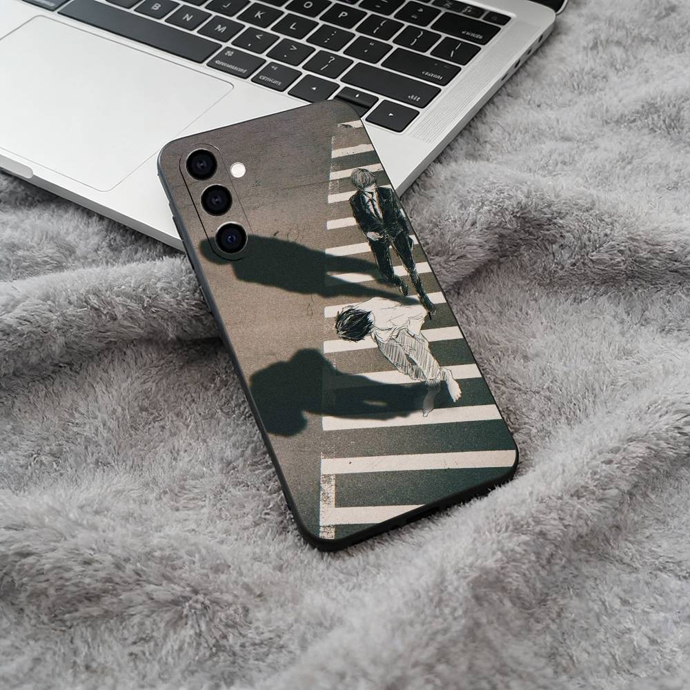 D-Death -Note Light Yagami -L Phone Case For Samsung Galaxy A73,A71 A72,A70,A53,A52,A51,Soft Silicone Black Cover