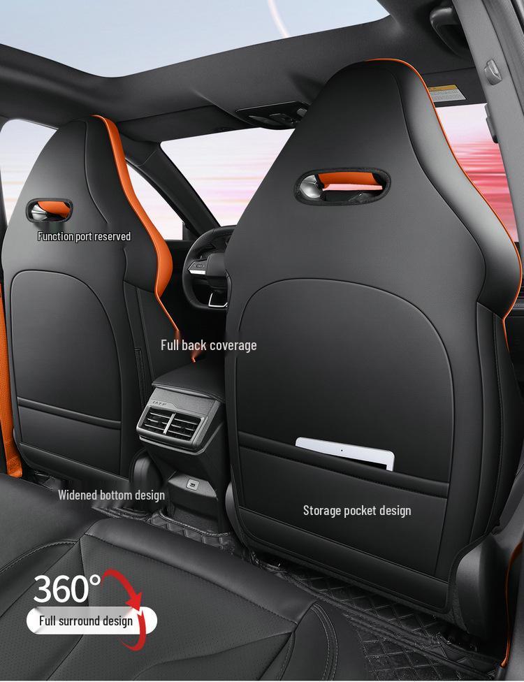 Changan UNIV Five-Seater Leather Car Seat Cushion, Four Seasons Model