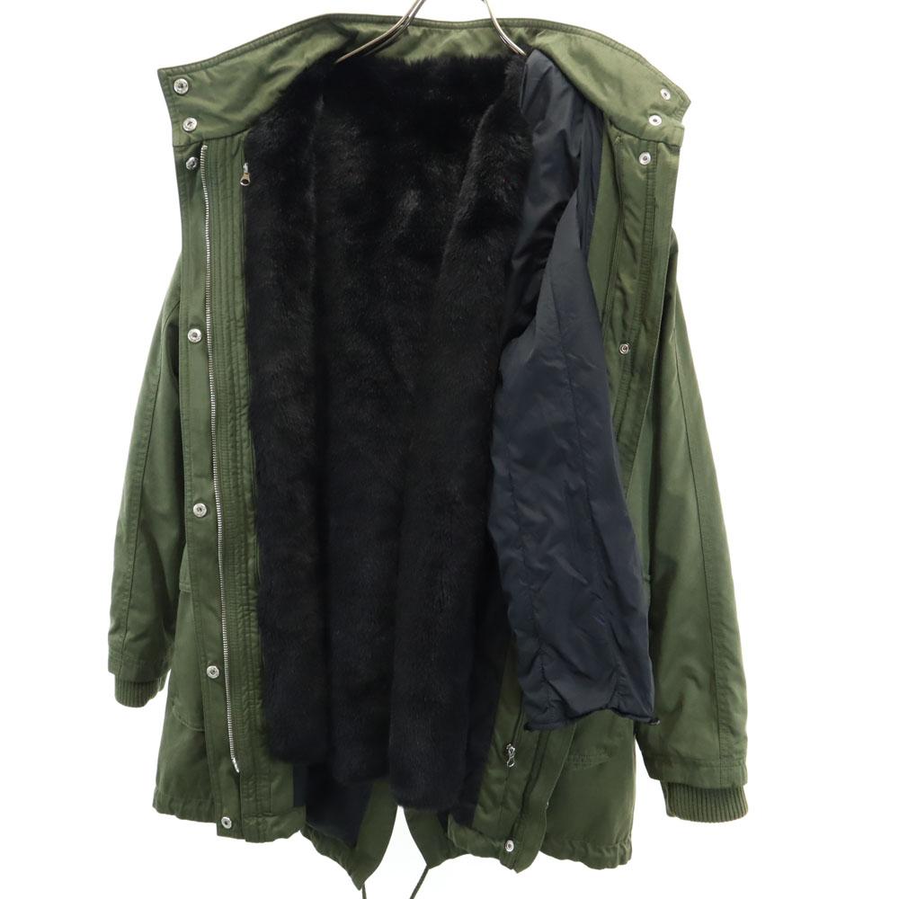 Emporio Armani Mod coat L khaki EA7 with liner Women Used