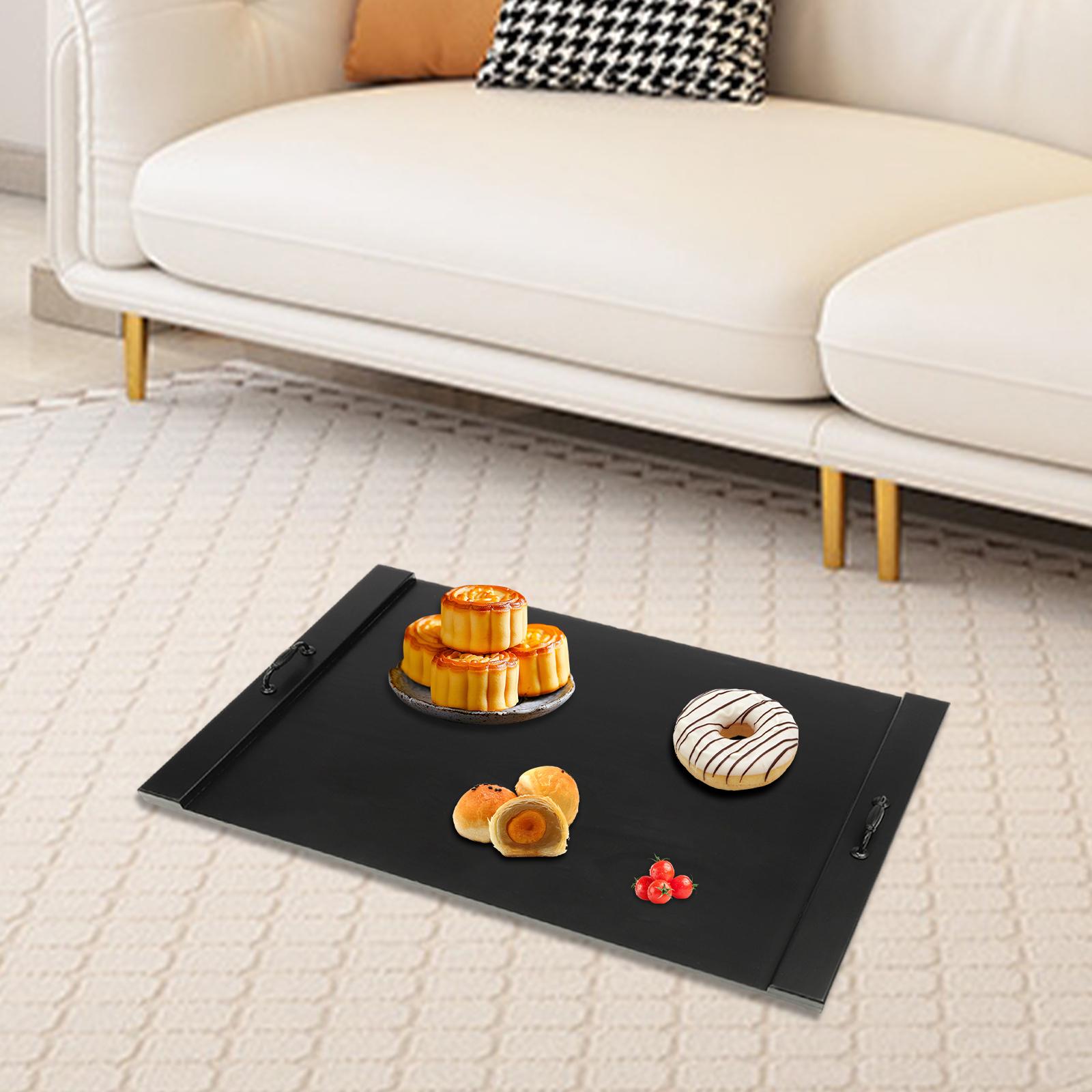 Stove Cover Board,Black Wood Stove Top Cover,Rectangular Burner Cover for Kitchen,Modern Minimalist Decorative Stove Accessory чёрный