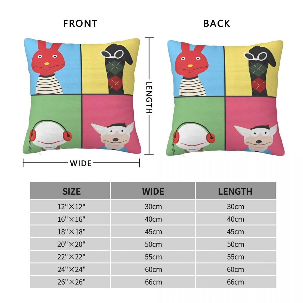 31 Minutes Chilean Comedy Tv Pillowcase Polyester Cushion Cover Decor 31 Minutos Throw Pillow Case Cover Home Zipper 40X40Cm