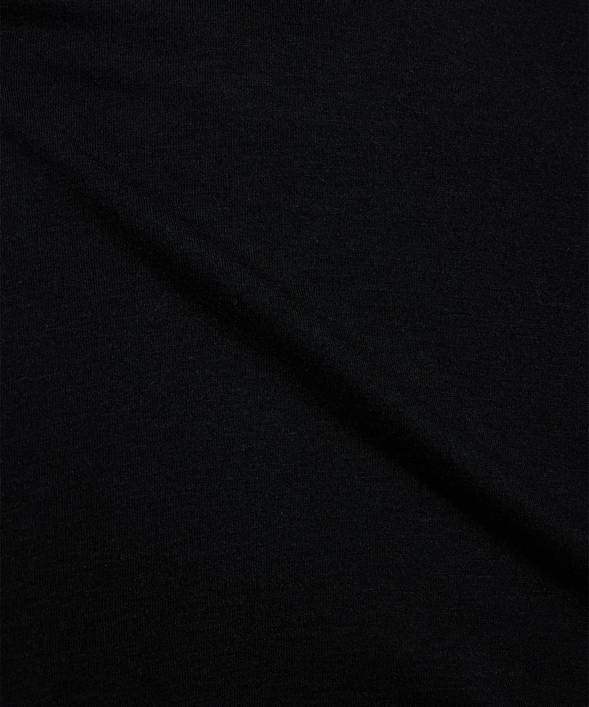 51Peosenteu V Neck Banding Longsleeve - Black