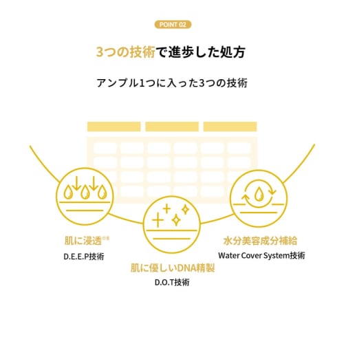 Rejuran Official REJURAN Dual Effect Ampoule 30mL Serum Gold Skin Care Korean Cosmetics