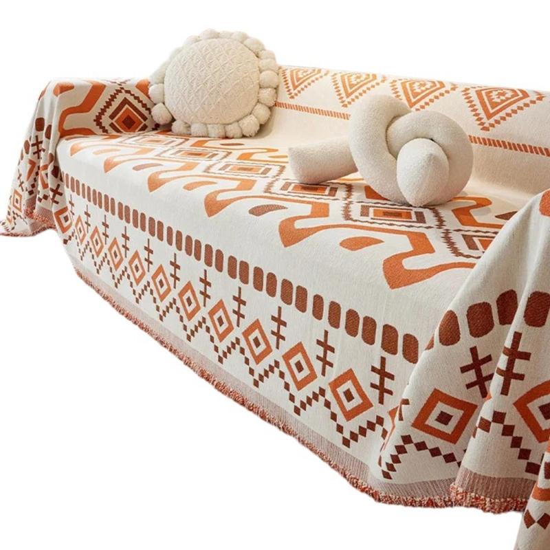 Antislip Couch Cover Sofa Throw Blanket Enhances Your Space Protections Cover