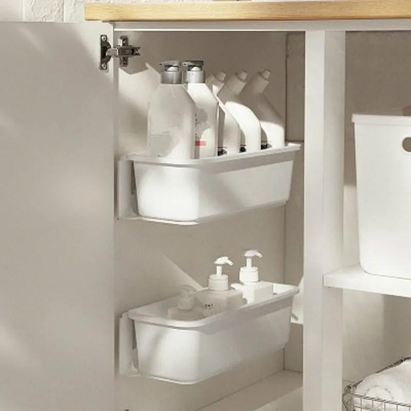 1PC Kitchen Storage Rack Drawer Organizer Under Sink Bathroom Stand Wall-mounted Storage Shelf Space Saver Closet Boxes