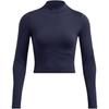 Womens/Ladies Meridian Mock Neck Slim T-Shirt