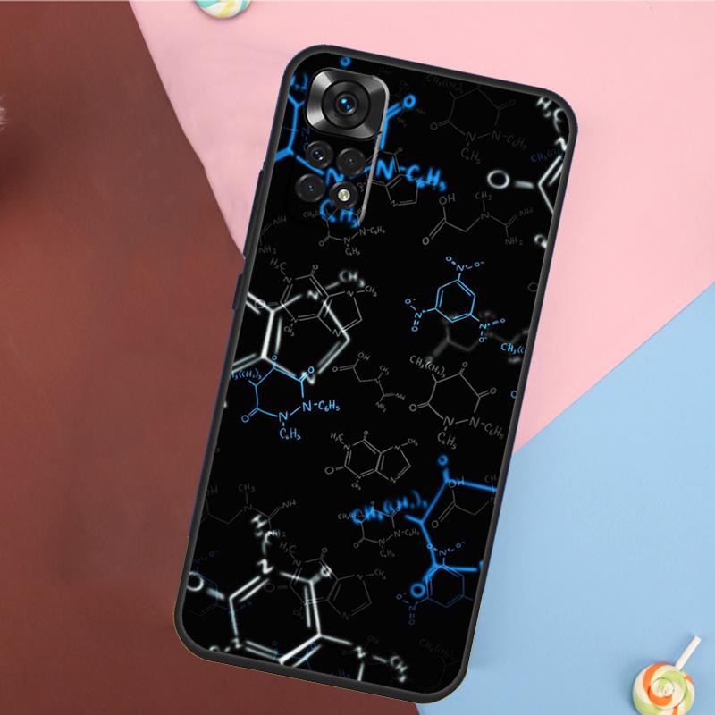 Biology and Chemistry Cover For Xiaomi Redmi Note 14 13 Pro 12 11 9 10 9S 10S 11S 12S Redmi 14C 10C 12C 13C Case