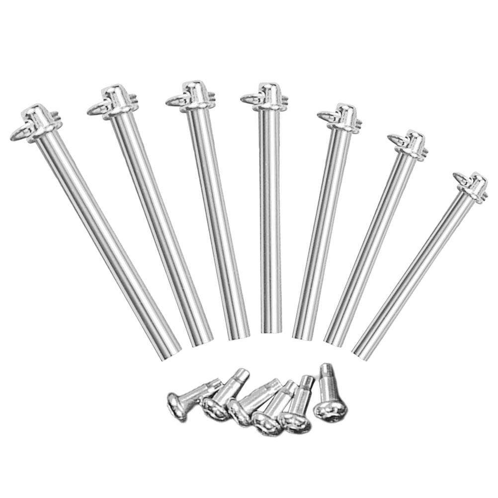 

7 set Folding Fan Shaft Rivets Nuts Metal Replacement Fasteners Handheld Fan Repair Kit Decorative Fans Shaft Accessories 3.50X0.50X0.50CM серебряный