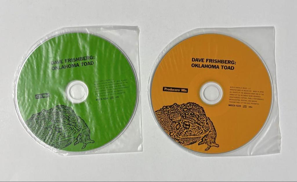 [USED] CD (paper jacket): Dave Frishberg/Oklahoma Toad