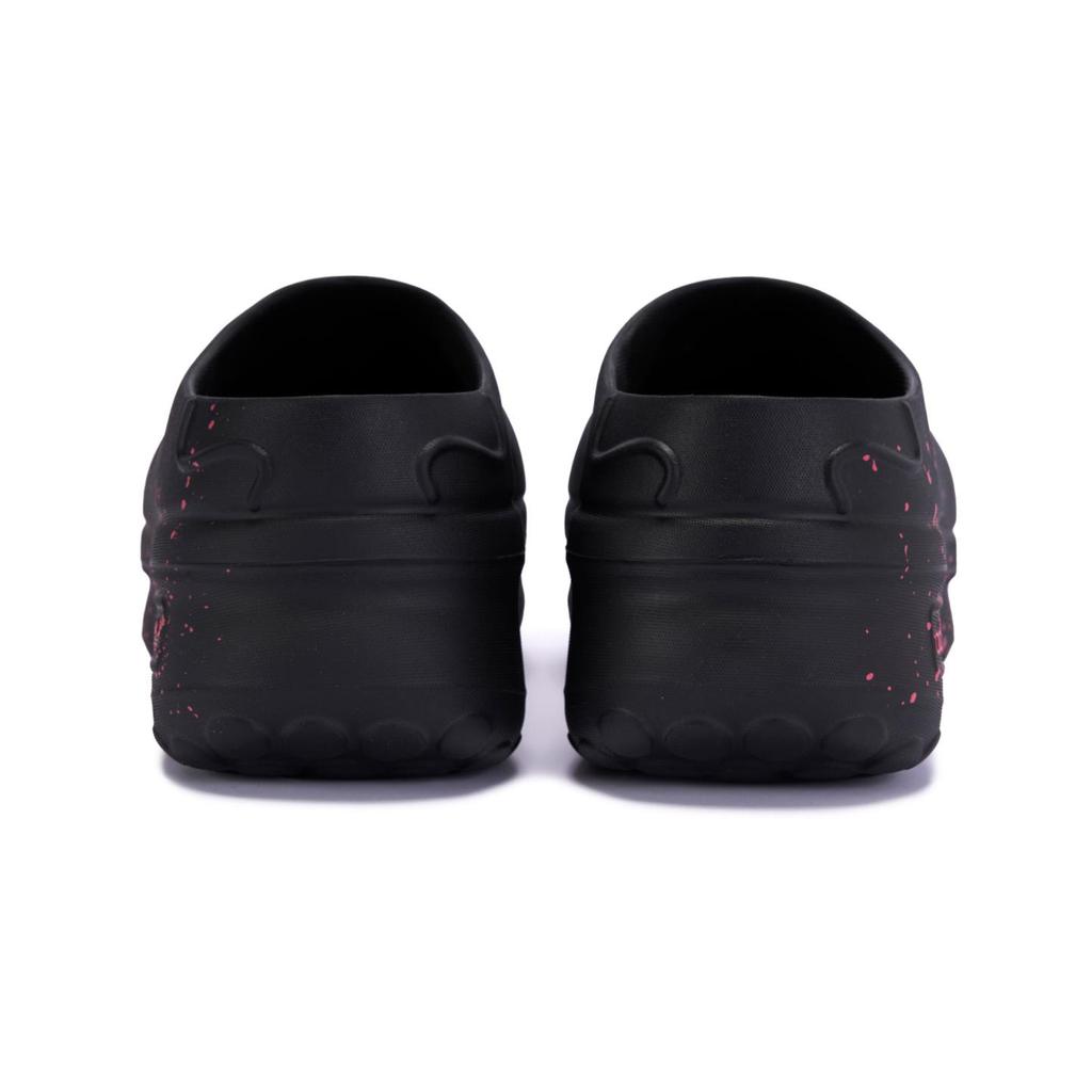 Adidas Originals AdiFOM Stan Smith Mule Closed Toe Slippers Unisex Black Pink IE4626(Team956-)