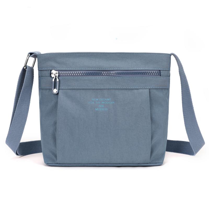 

Женская сумка через плечо, легкая сумка через плечо, водоотталкивающая, износостойкая, сумка для мам синий