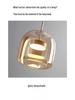 Nordic Modern Minimalist Creative Glass Chandelier for Bar, Restaurant, and Living Room Art.