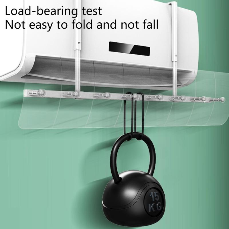 Air Conditioner Breeze Blocker Breathable Air Conditioning Wind Shield Baffle for Bedrooms Living Rooms and Offices