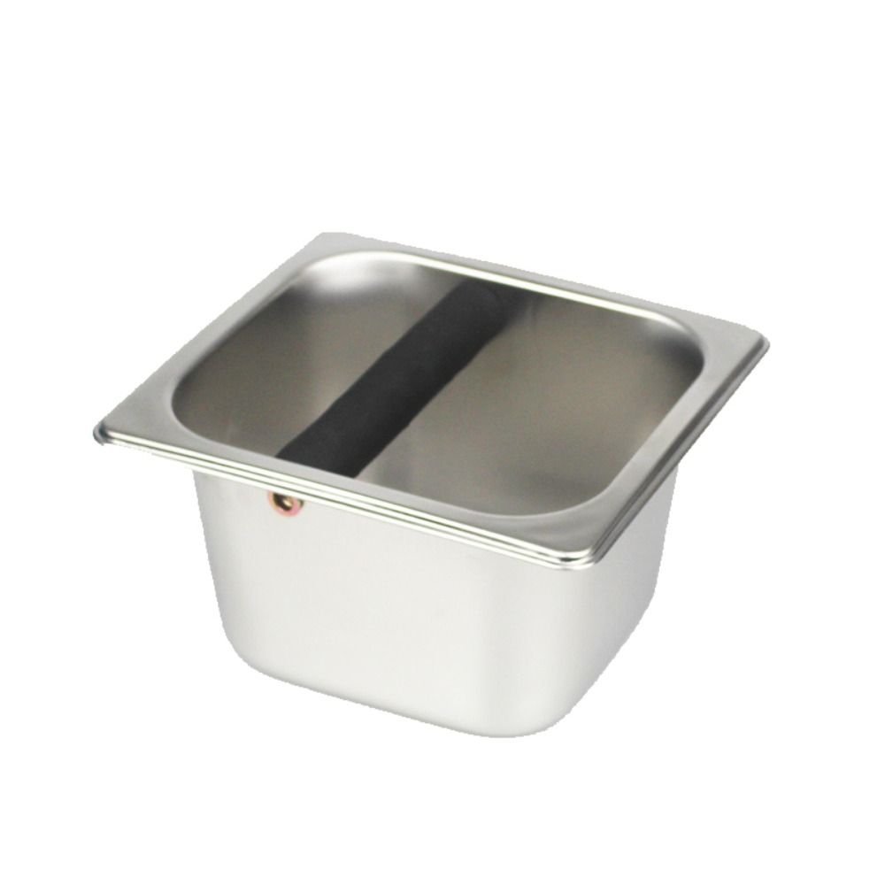 Steel Coffee Residue Bucket Coffee Appliance Powder Slag Drum Slag Tank Slag Drum Coffee Knock Box
