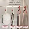 Creative Dopamine Styles Rings Hanger For Scarves Hats Accessories Nonslip Wall Door Storage Organizers