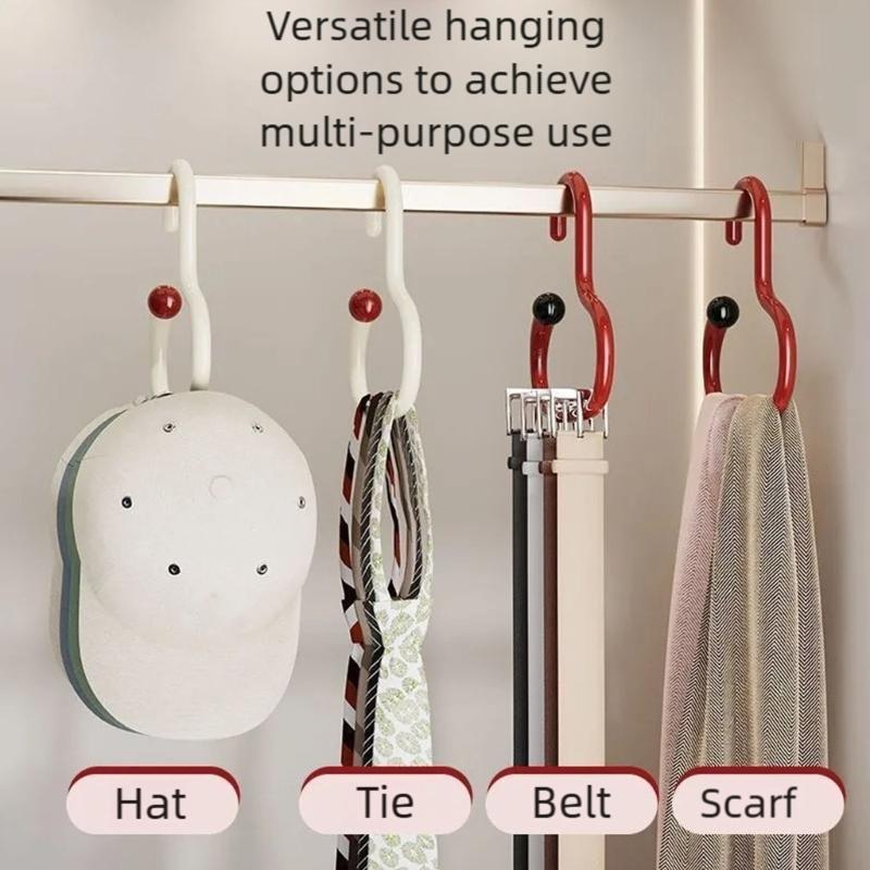 Creative Dopamine Styles Rings Hanger For Scarves Hats Accessories Nonslip Wall Door Storage Organizers