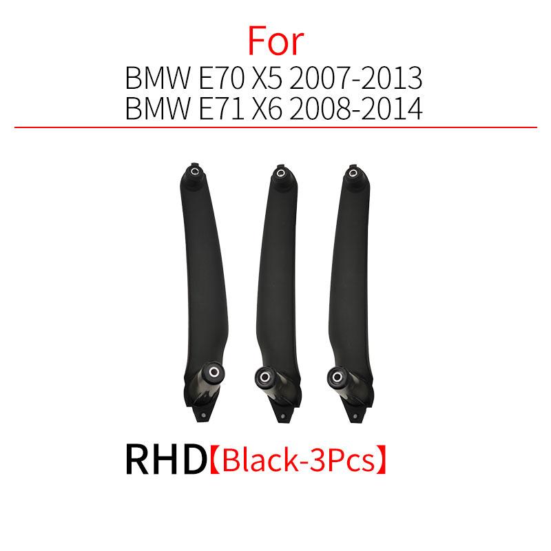 3 Pcs For BMW E70 E71 E72 Car Front Rear Interior Door Handle Pull Accessory Replacement For BMW X5 X6 2007-2013 51416969404