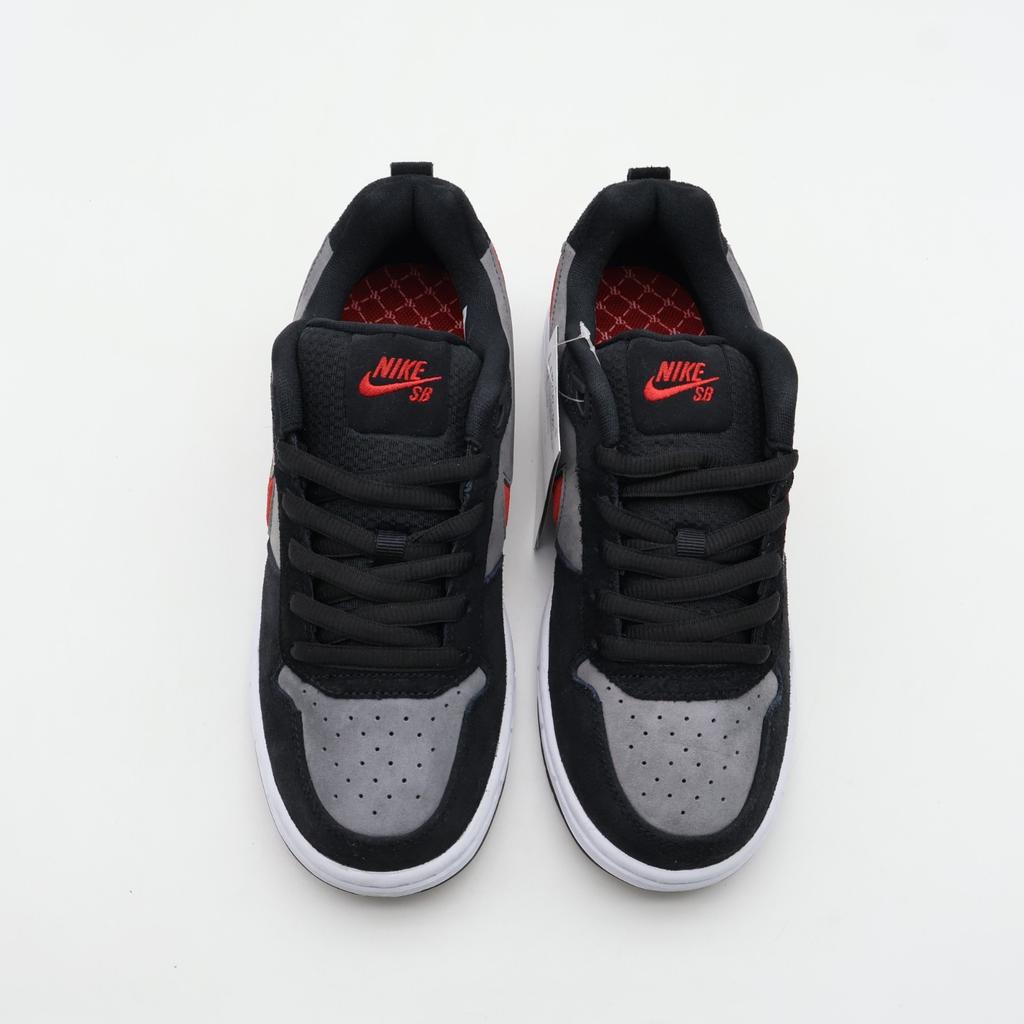 IM7147-001 Nike SB Paul Rodriguez Low Bred Black and Flint Grey (Men's)