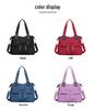 Large Capacity Casual Canvas Tote Bag - Lightweight, Fashionable Single Shoulder Oxford Cloth Handbag