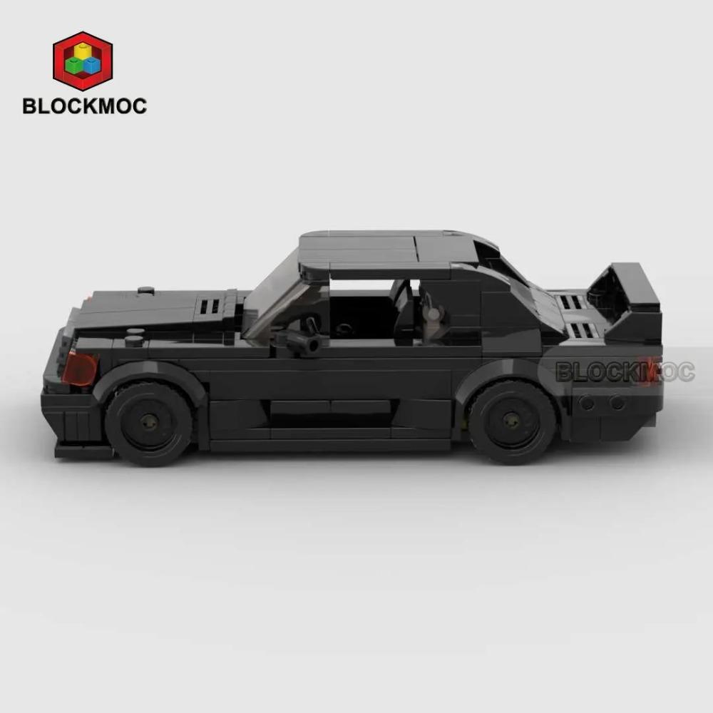 MOC Bricks 190E EVO II Speed Cars Techniced Building Blocks DIY Bricks Set Kids Toys Creative Gifts for Boys Girls