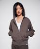 Era Unisex Era Heavy Hooded Zip-Up - Brown