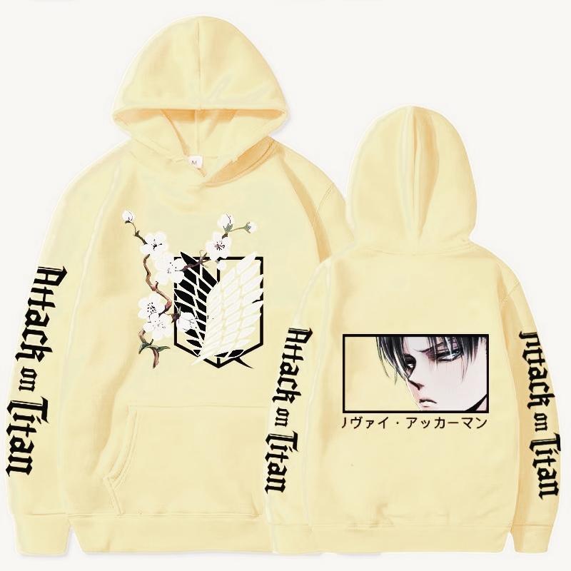 Hot Anime Attack On Titan Levi Ackerman Eyes Hoody Men Women Hoodies Harajuku Manga Streetwear Shingeki No Kyojin Sweatshirt