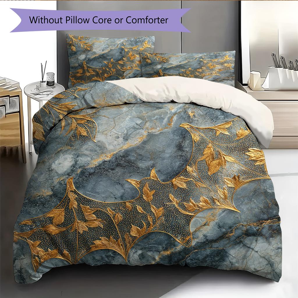 Cartoon Pattern Bedding Quilt Set Quilt Cover Pillowcase Home Decoration Birthday Gift (1 * duvet cover + 2 * pillowcase, without core)