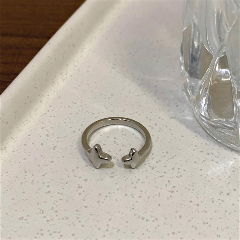 Simple Star Open Ring - Women's Unique Design, Fashionable and Stylish, Adjustable Opening for Index Finger, Lightweight