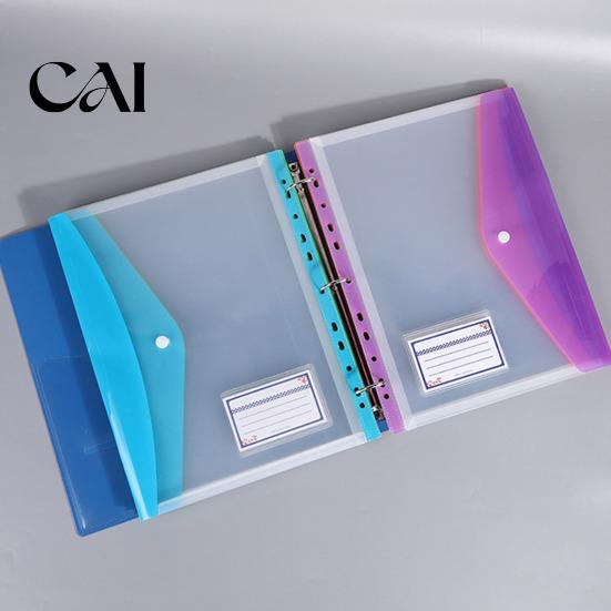 Professional Planner Divider Pockets 11-Hole Expanding File Pocket, Assorted Colors Large Capacity Document Heavy Duty PP Holders Holders, Waterproof