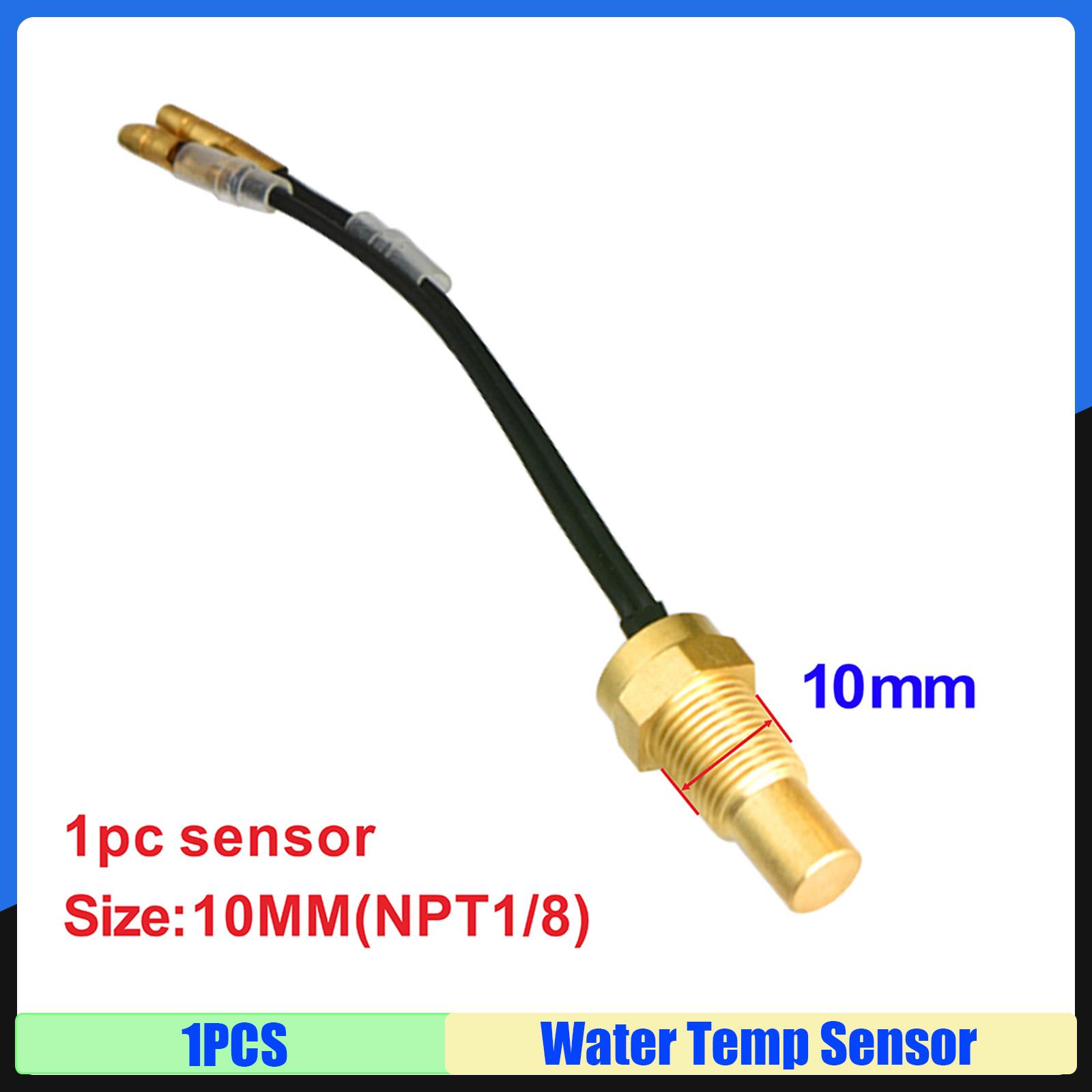 

1PCS Water Temperature Sensor for Gauge Water Temp Sensor 10mm 12mm 14mm 16mm 17mm 21mm Sensor 1/8NPT Customized 10mm