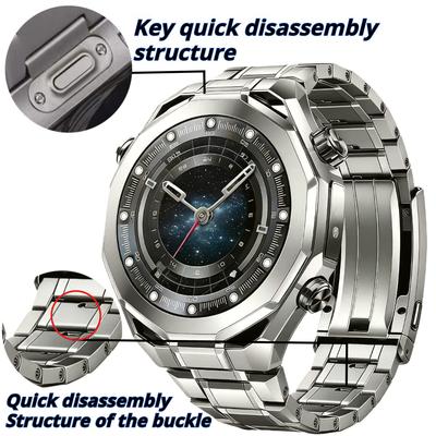 Titan-Armband für Huawei Watch Ultimate 1/2 Metallarmband für Huawei Watch GT2 GT3 GT4 GT5 GT6 Pro 46mm Uhr 5 46mm Uhrenarmband
