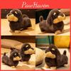 Plush Dachshund Dog Toy With Pp Cotton Filling For Kids Gift And Snuggling
