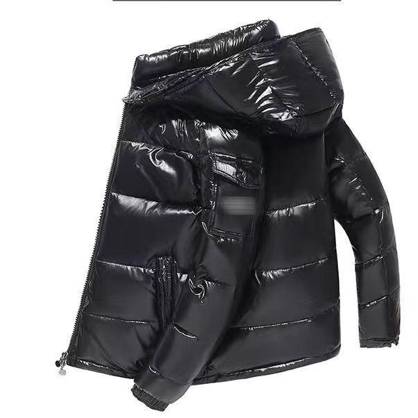 Winter Glossy Unisex Short Jacket - Trendy Outdoor Fashion