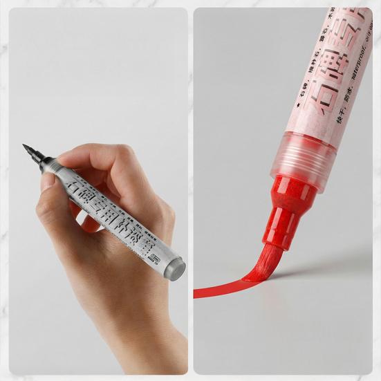 Permanent Paint Pen Oil-Based Markers Quick Dry Waterproof Marking Pens for