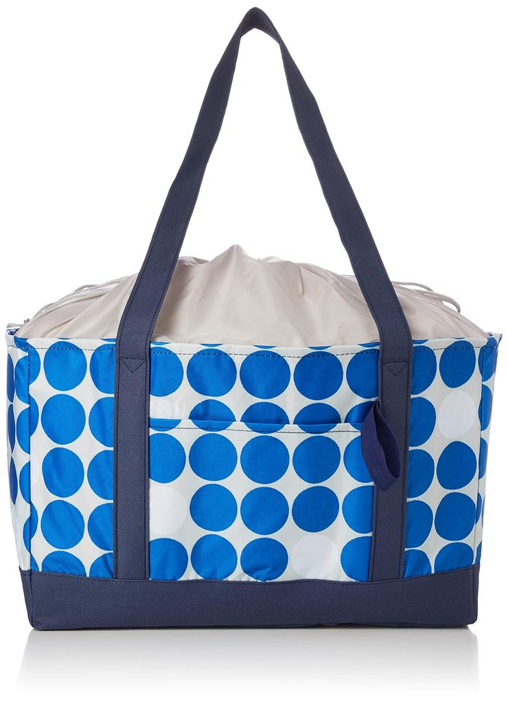 Tote Bag Gray x Blue Dot [OFS] 2103-4L42 Women's