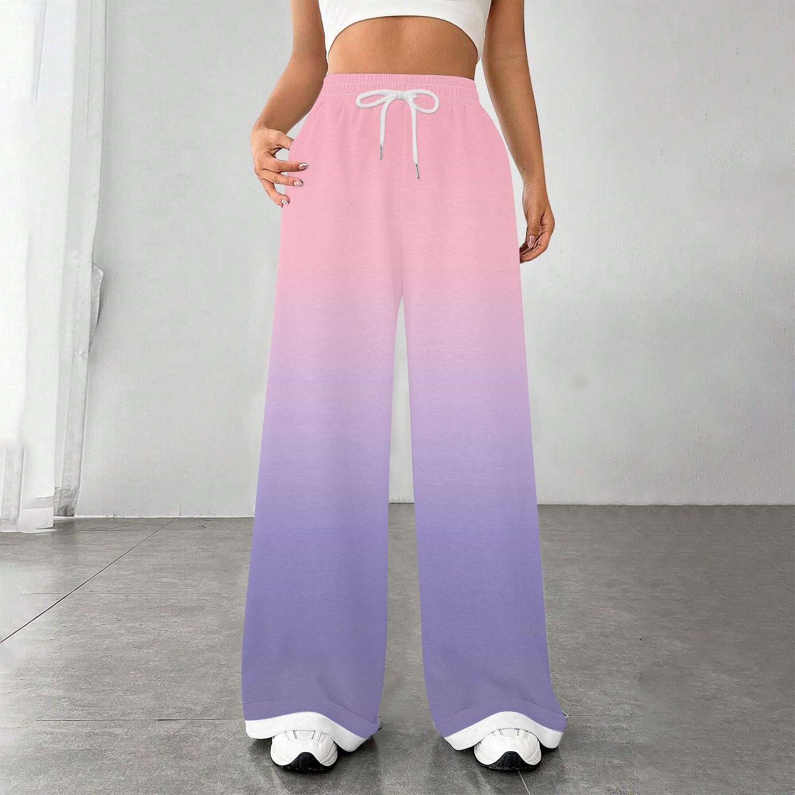 

Женские модные свободные повседневные спортивные брюки с завязками на талии, повседневные брюки M