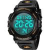 L Lavaredo Men S digitaL Watch 50m Waterproof Date Day aLaram Led diSpLay SportS
