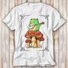 Star Frog Playing Banjo On Magic Mushroom T and Kids Tshirt Best Seller Funny Movie Gift Music Meme Top Tee 4028