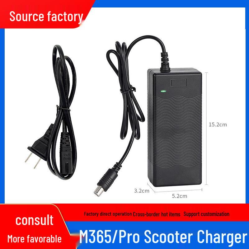 M365 Electric Scooter 42V 2A Charger Adapter with International Plugs
