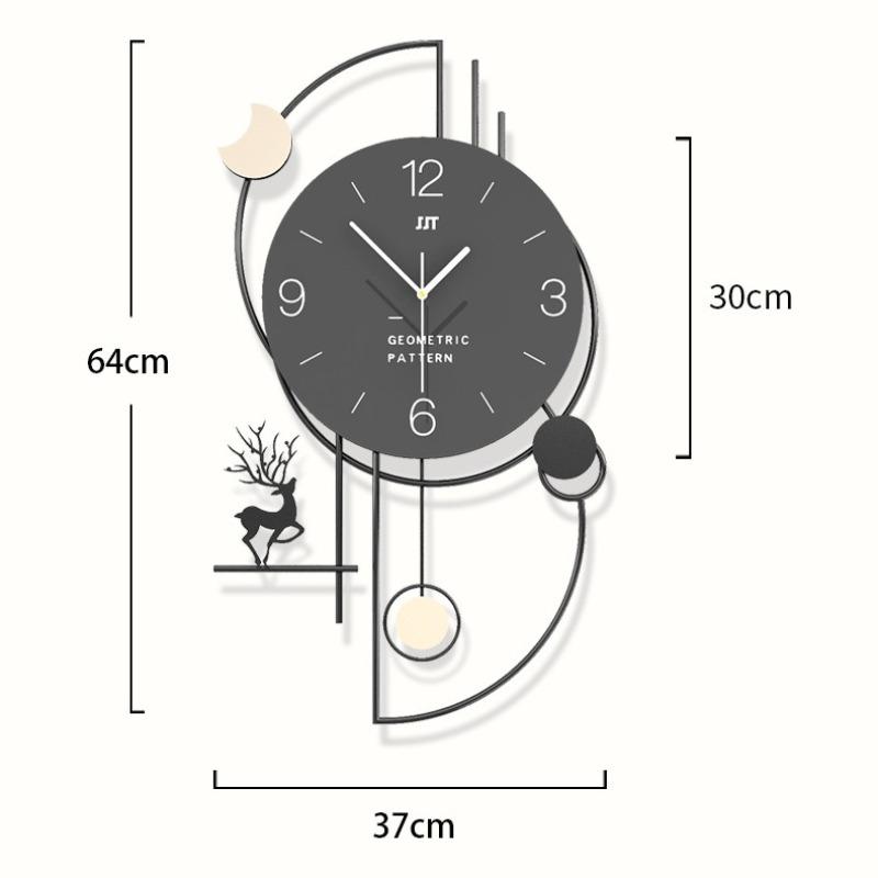 Modern Simple Wall Clocks Creative Living Room Wall Watch Bedroom Decoration Silent Clock Nordic Home Decoration Accessories