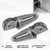 1 Pair Motorcycle Foot Pedals Aluminum Alloy Folding Foot Pedals Footrests Foot Pegs For VARIO160 For CLICK150/160 Parts