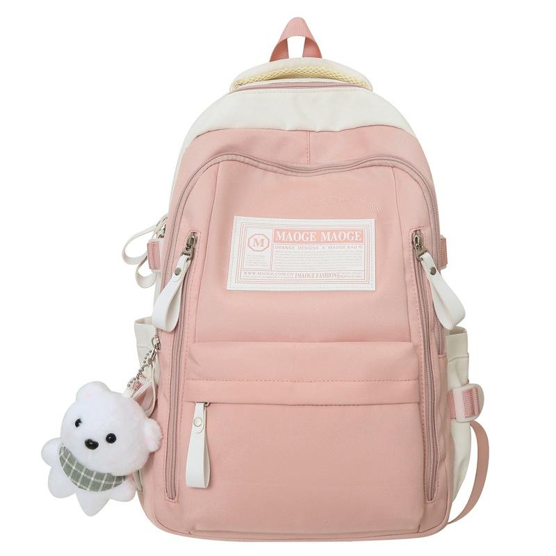 Schoolbag Junior High School Student Schoolbag Girl High School Mori High Value Middle School Student Large Capacity Backpack Ins Backpack Advanced