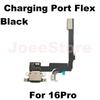 Charging Port Flex Cable for iPhone 16 15 14 13 Pro Max Mini USB Dock Charger Connector With Microphone Flex Cable Ribbon Repair