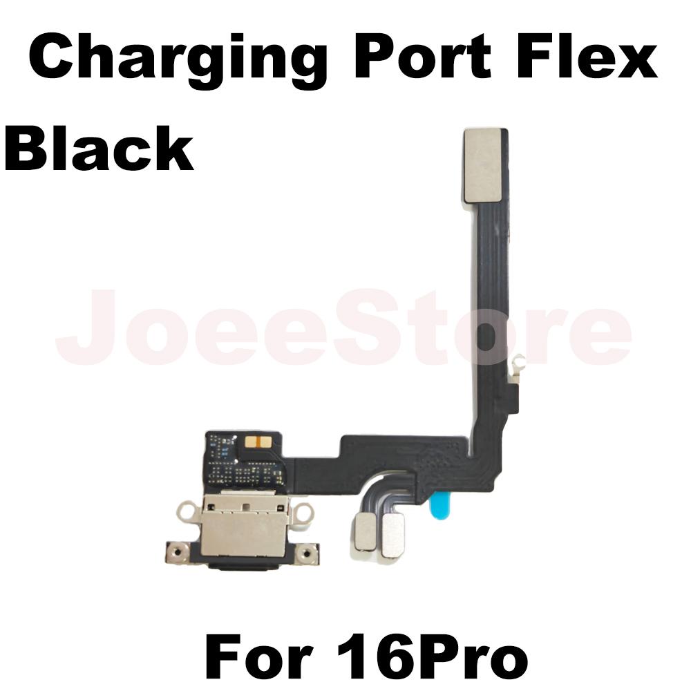 Charging Port Flex Cable for iPhone 16 15 14 13 Pro Max Mini USB Dock Charger Connector With Microphone Flex Cable Ribbon Repair