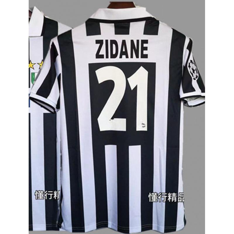 Vintage Jersey Football Jersey Beckham Zidane Messi C Ronaldo Classic Championship Jersey